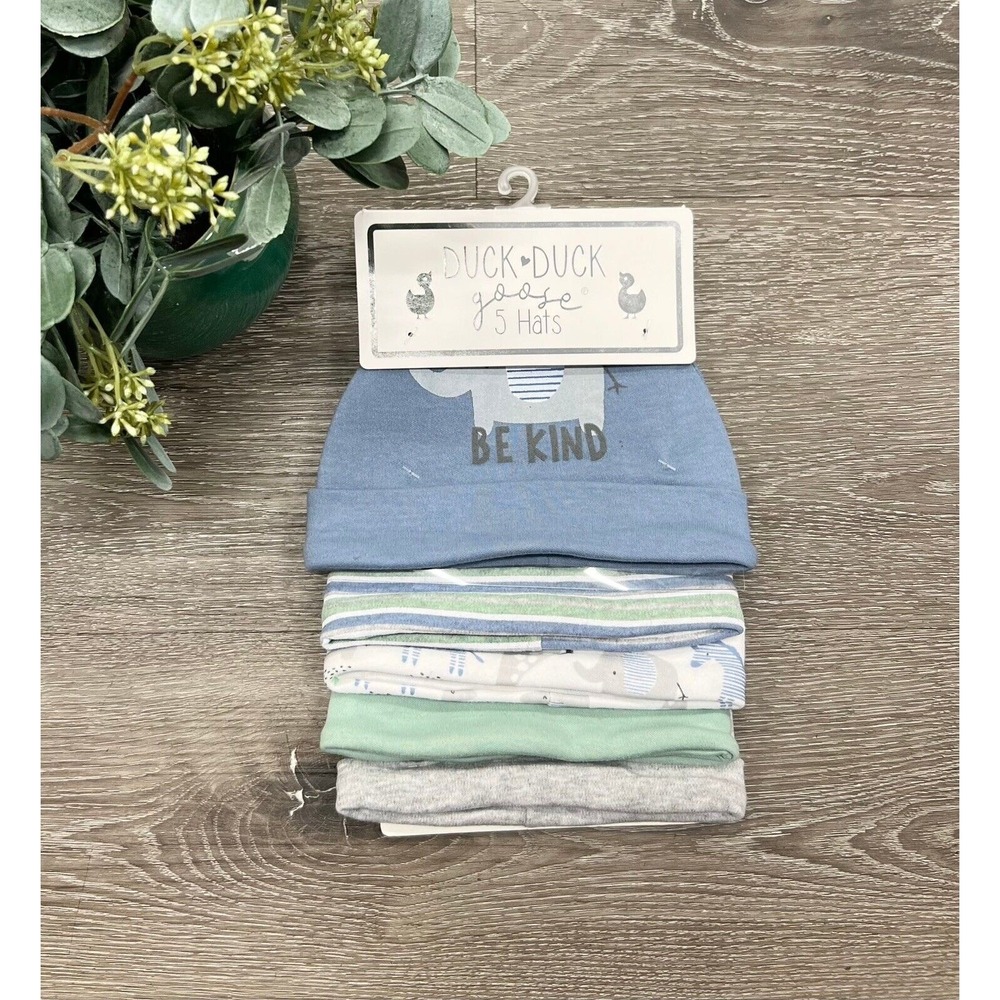 Duck Duck‎ Goose Infant Hat Set 5 Pack